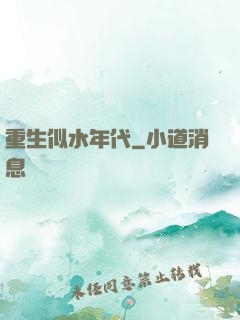 重生似水年代